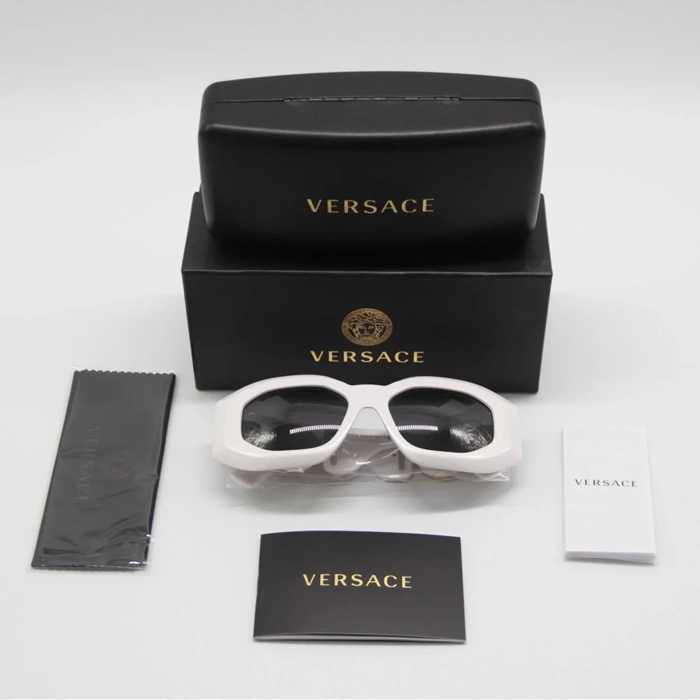 NEW VERSACE MEDUSA VE4425U 314/87 VERSACE MEDUSA MOD 4425-U WHITE EYEWEAR